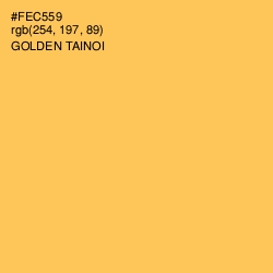 #FEC559 - Golden Tainoi Color Image